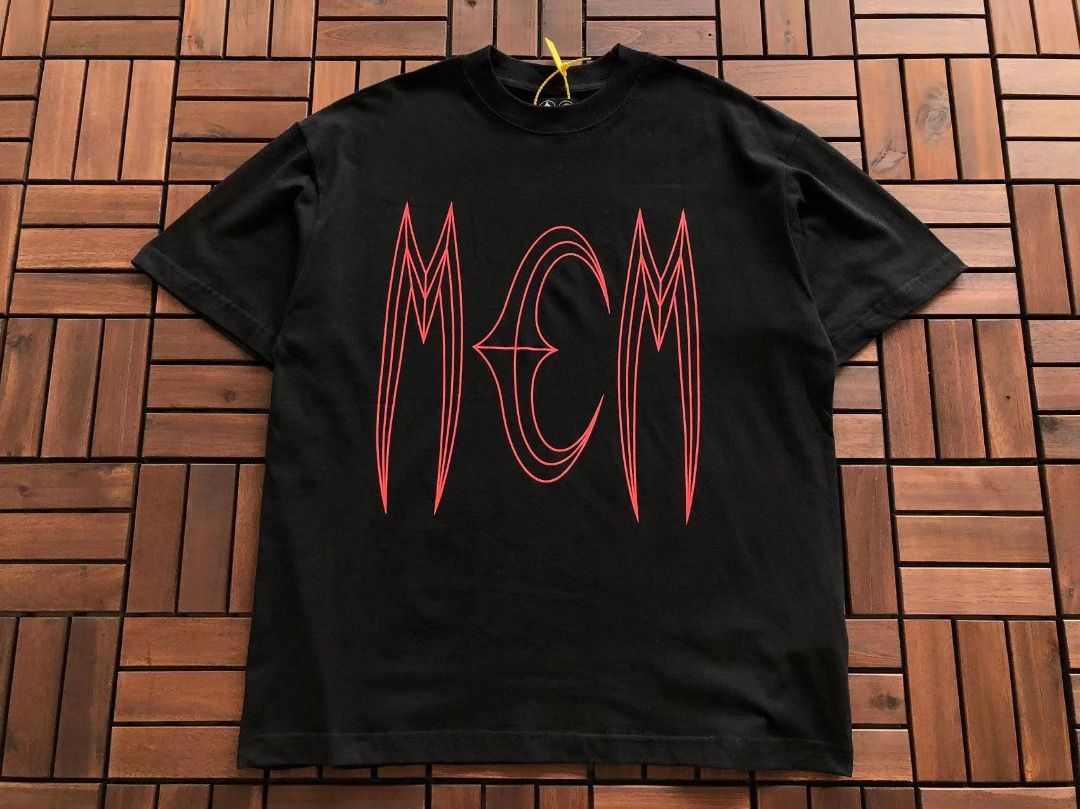 ★韓国の人気★【THUG CLUB】★Thug Club x MCM T-Shirt★ Thug Club x MCM T-Shirt Black