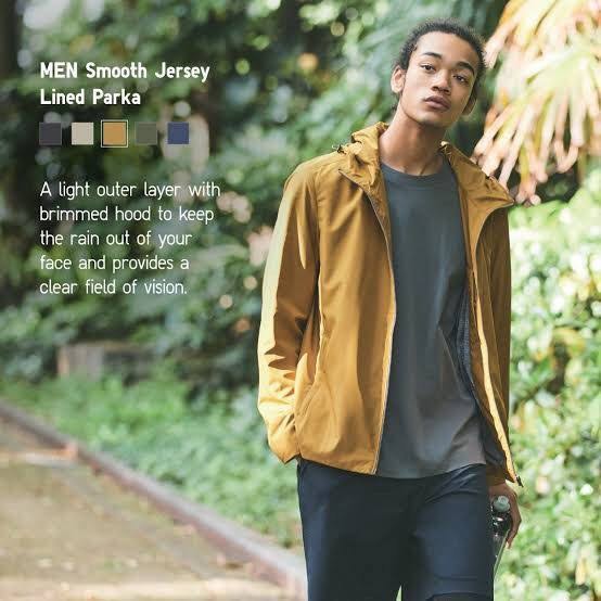 UNIQLO smooth jersey lined jacket Men s Fashion Coats Jackets and Outerwear on Carousell