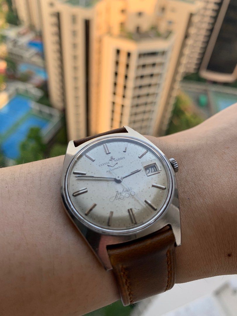 Very Rare) Ulysse Nardin jubilee 4000 (unpolished), Men's Fashion