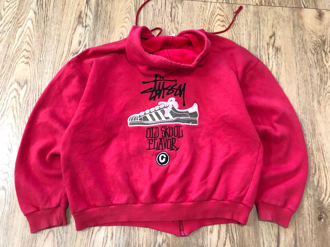 ア*ー様 希少★ステューシー stussy OLDSKOOL FLAVOR ロン VINTAGE STUSSY OLDSKOOL FLAVOR HOODIE