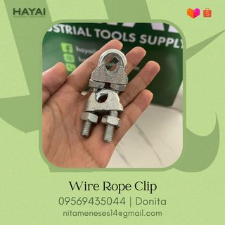 Wire rope clip, Commercial & Industrial, Industrial Equipment on Carousell