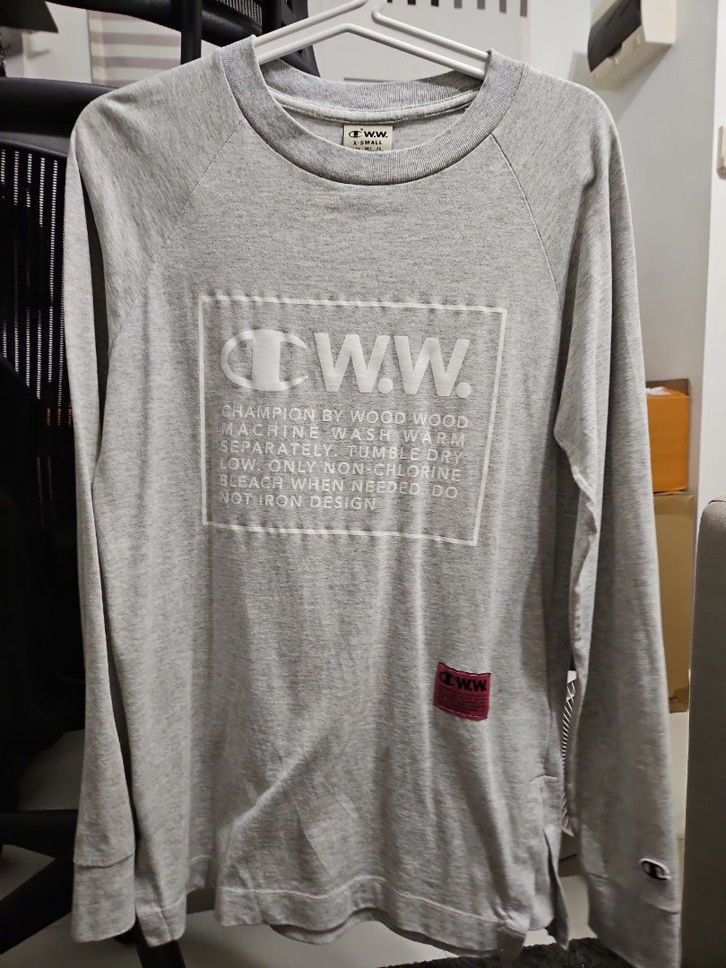 Wood wood x champion t shirt on sale
