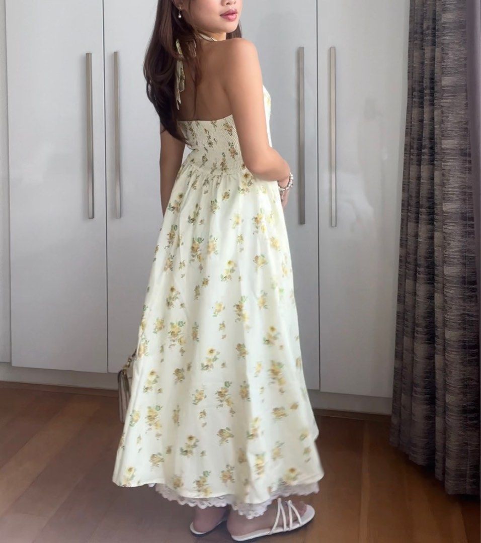 Halter summer maxi dress new arrivals