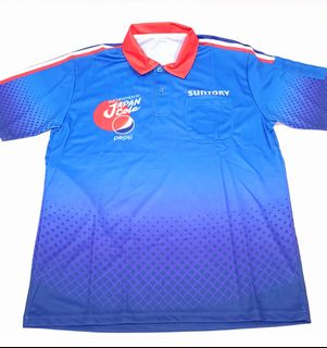 🔥🈹$118🎏🌞Summer Sale Event👺🇯🇵🙀📢This item includes free shipping to SF Express pickup points📬💨💨Clearance sale at unbeatable prices🎁📣 Pepsi X Suntory event commemorative promotional tee J league mizuno asics descente nike puma kappa Fila svolme➡️ L SIZE ⬅️64201236156033110