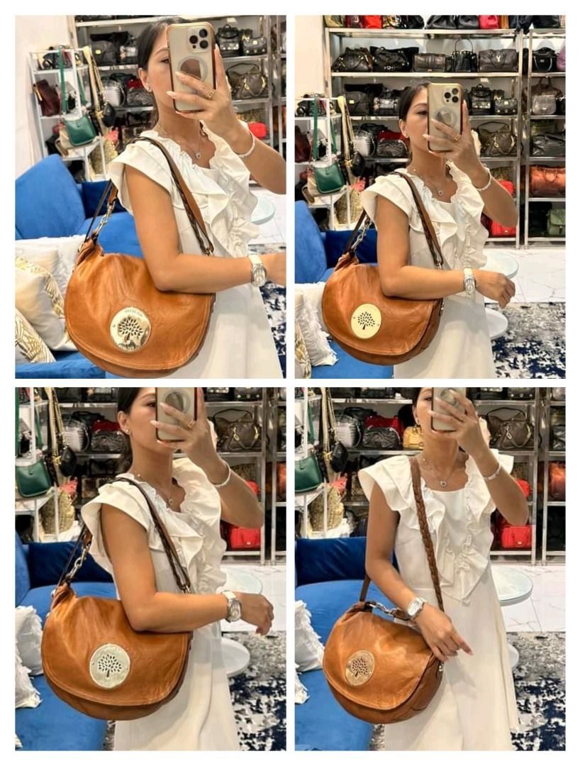 Mulberry Daria Satchel in Tan Leather Bag Luxury Bags Wallets on Carousell
