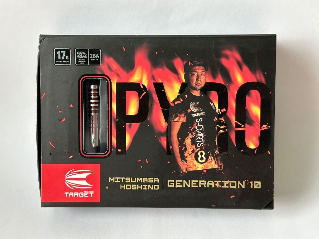 全新TARGET JAPAN PYRO G10 S-DARTS限定星野光正選手飛鏢Darts