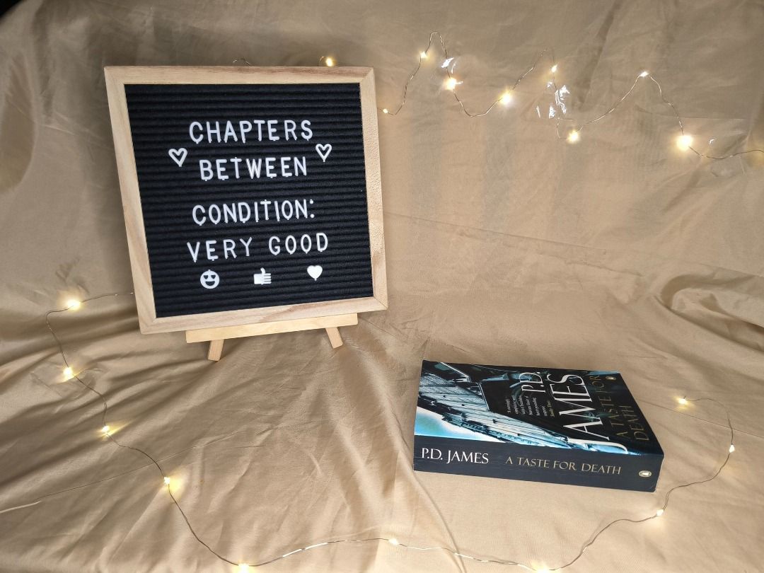 A Taste for Death P.D James (Category: Storybooks) located in Paranaque City. Submitted by chapters_between (Listing ID 1323961628, Image 3). Description: MMPB .