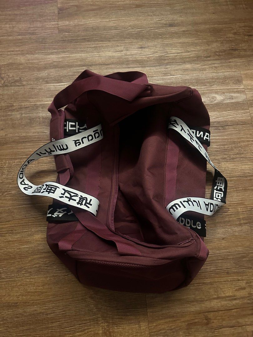 Adidas 4Athlts Duffel Bag Medium Maroon Sports Equipment Other Sports Equipment and Supplies on Carousell