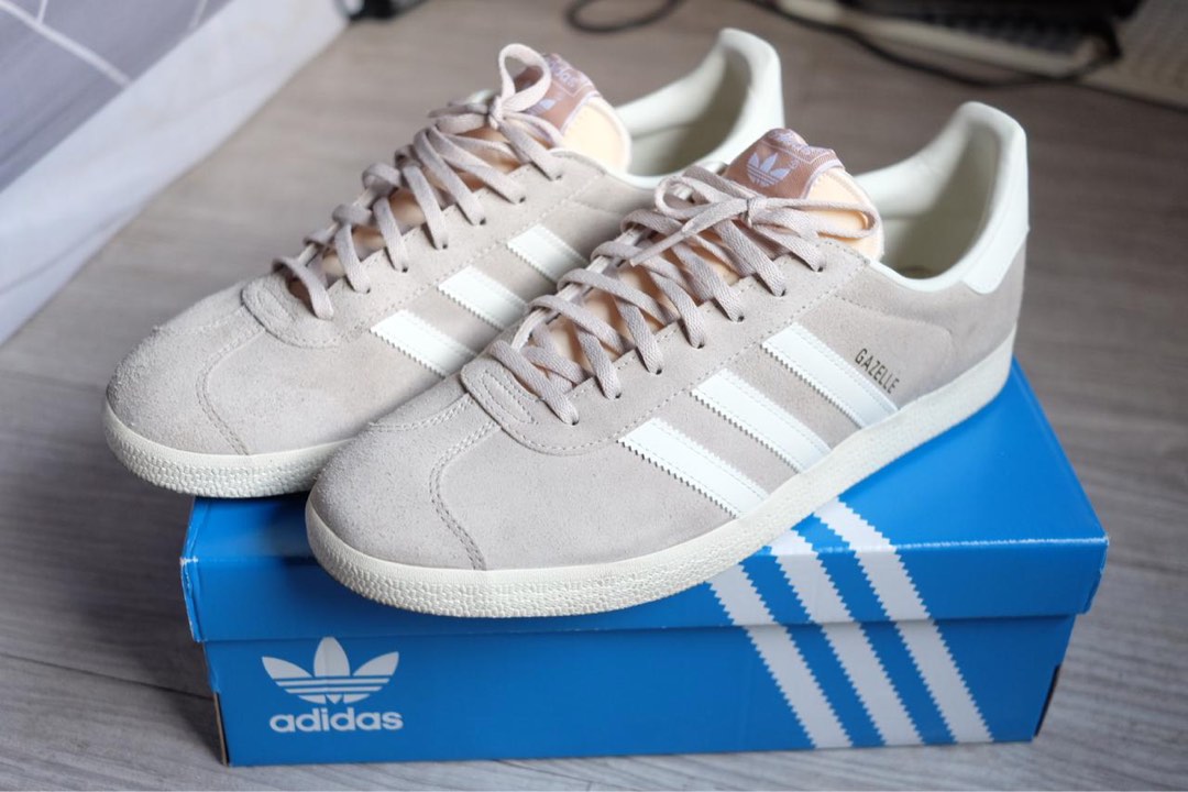 adidas gazelle silver green womens Adidas Gazelle Bold Magic Beige Collegiate Green  Newcop