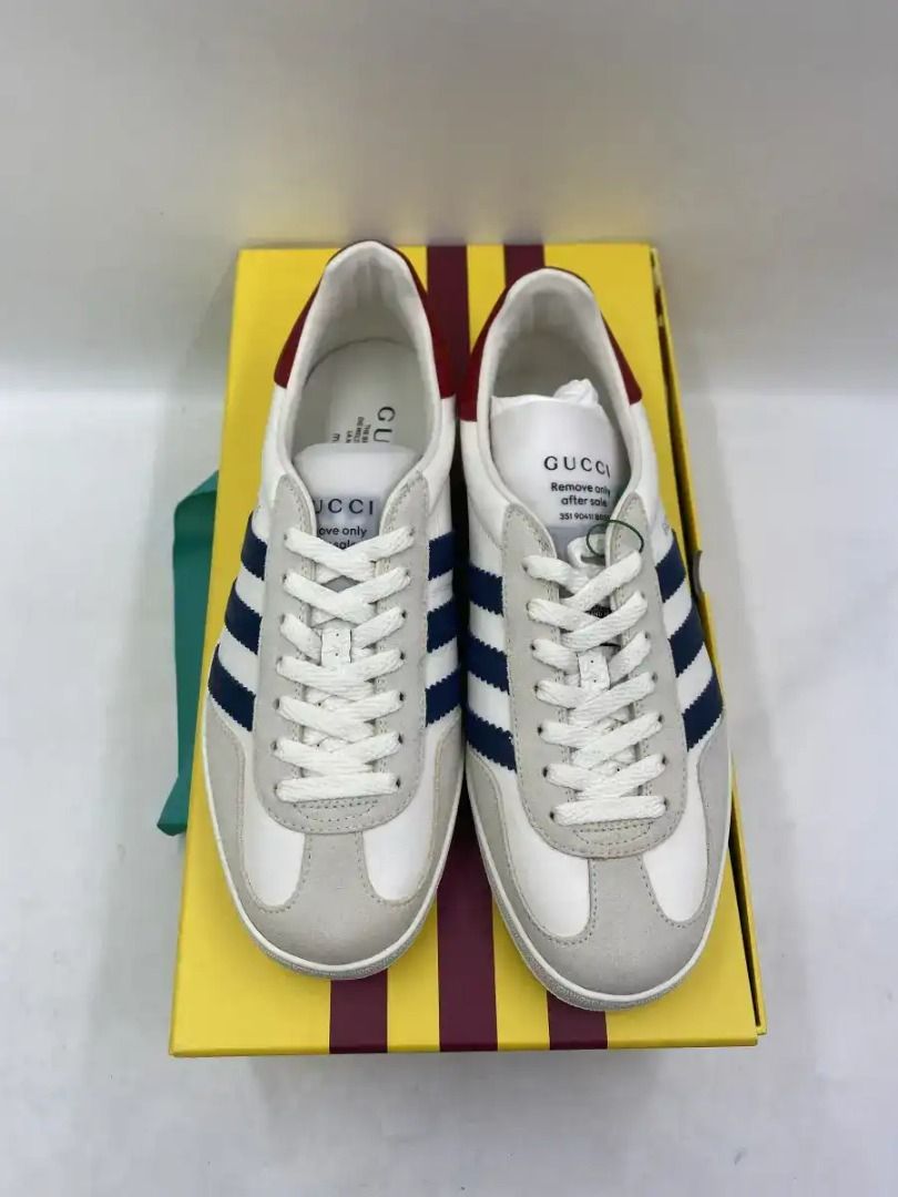adidas gazelle silver green womens Adidas Gazelle Gucci Original GG Beige Brown main image 1
