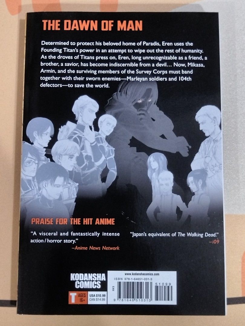 Manga Attack On Titan – Volume 30 En Allemand – Édition Collector 2021