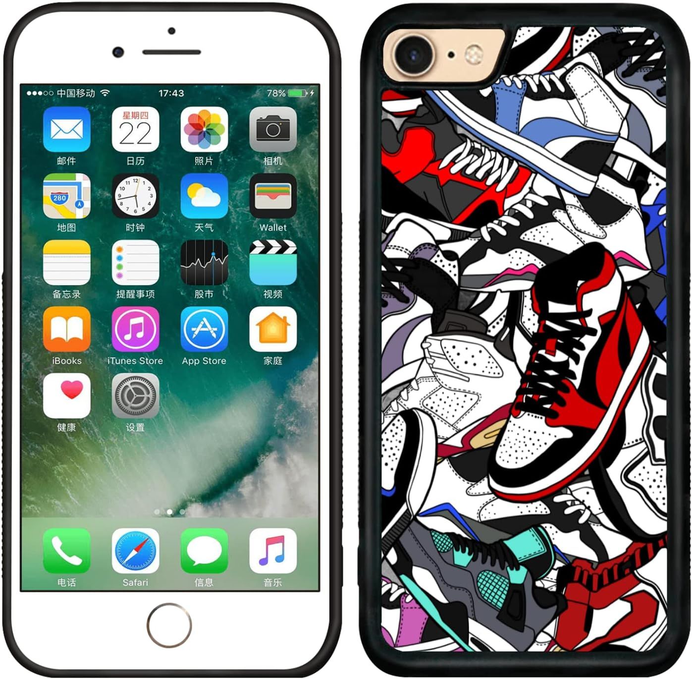 Axulimin Cool Shoe Phone Case for iPhone SE 2020 iPhone iPhone