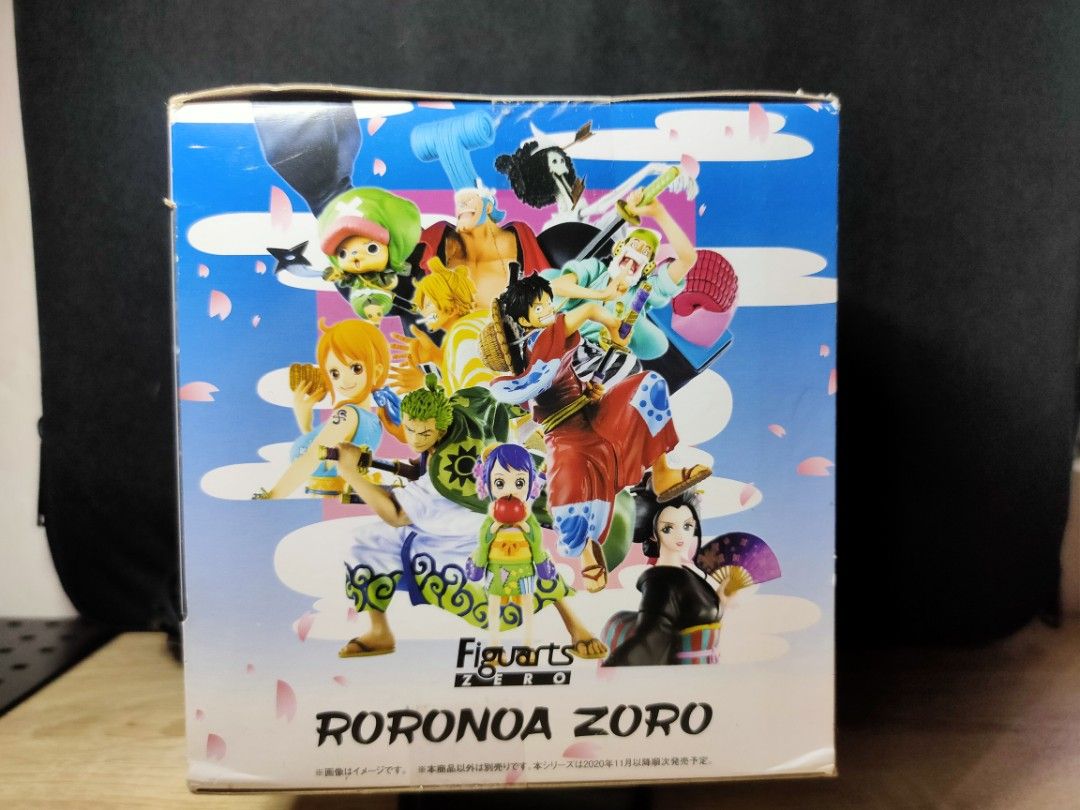 Bandai Figuarts Roronoa Zoro (Wano Arc) (Category: Figurines & Statues) located in Las Pinas. Submitted by dnicx (Listing ID 1323986274, Image 2). Description: Never been opened. Price Negotiable. Rfs: decluttering.