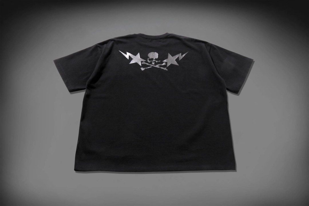 BAPE X MMJ 】LOGO RELAXED FIT TEE