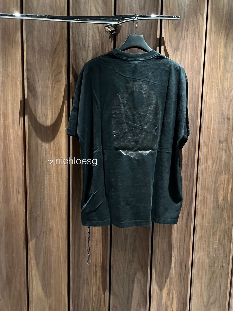 BAPE X MASTERMIND MMJ GARMENT DYE RELAXED FIT TEE, Men 