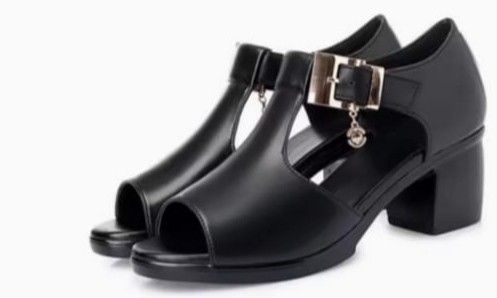 Black Wedge 2 in flat heel Sandals Size 37 (Category: Flats & Sandals) located in Pasig City. Submitted by rrozes (Listing ID 1323933969, Image 2). Description: Brand New RFS: Just bought for an event but will not go. SIZE 37 shipping by buyer.