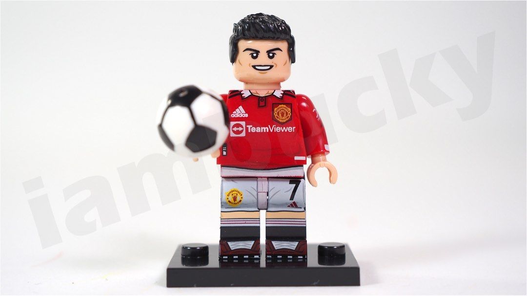 Lego Brickheadz Manchester United Lego Ronaldo Minifigure