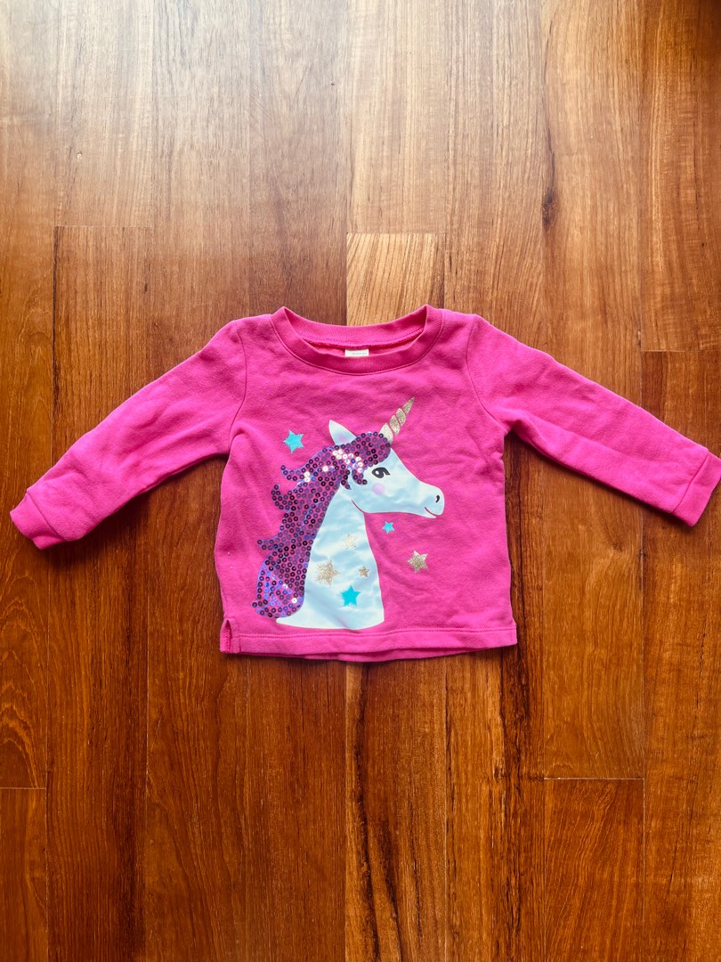 Carter s Pink Unicorn Sweater