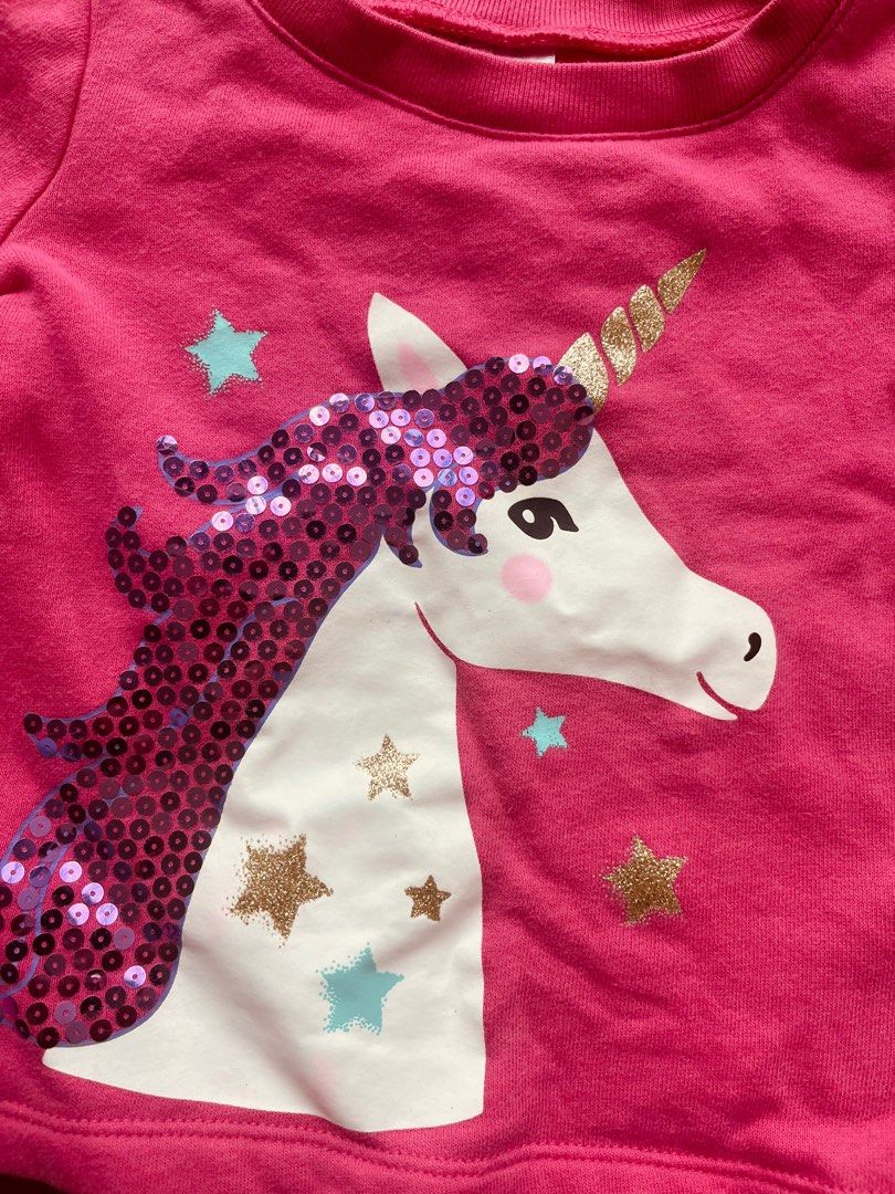 Carter s Pink Unicorn Sweater