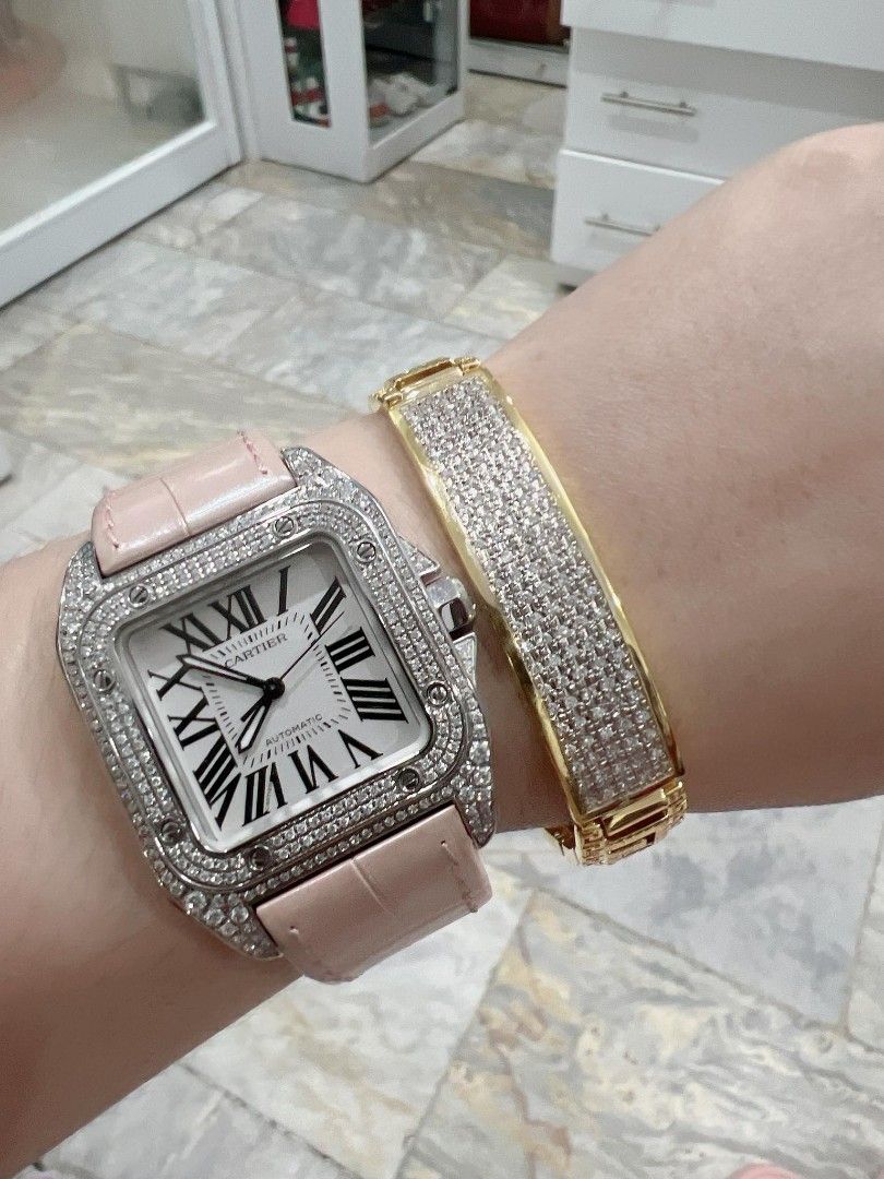 Cartier Watch for Sale Women s Fashion Jewelry Organizers Bracelets on Carousell