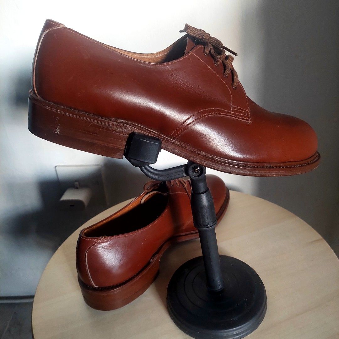 Classic Dark Tan Derbie Plus Fifty Men s Fashion Footwear Dress shoes on Carousell