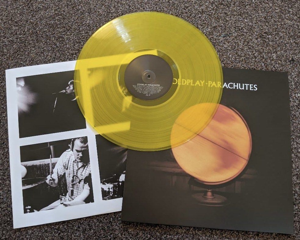 Coldplay - Parachutes (Yellow Vinyl) 20th Anniversary , Hobbies