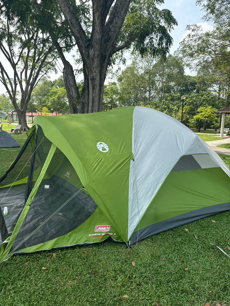 Coleman evanston 8 screened tent new arrivals