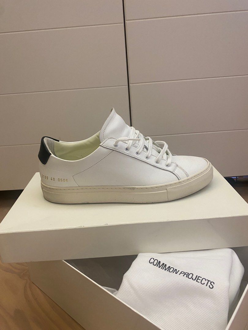Common Projects Retro Low White Size 40 Carousell