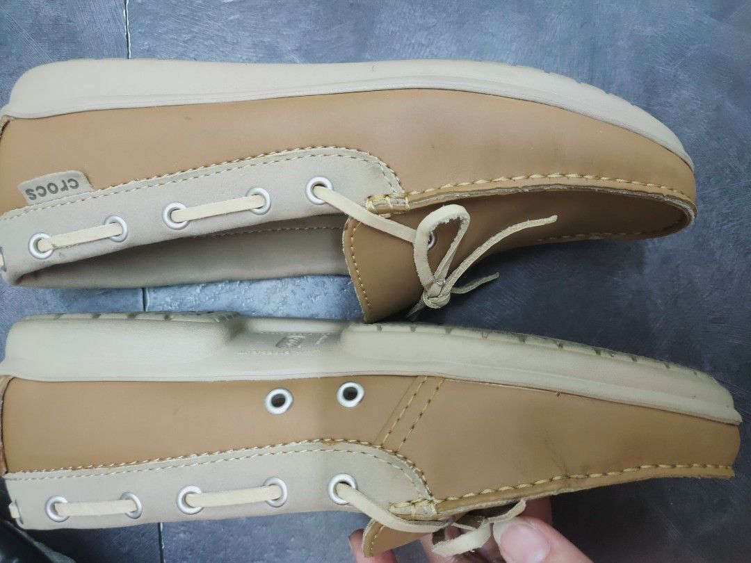 Crocs wrap colorlite loafer water proof Women s Fashion Footwear Loafers on Carousell