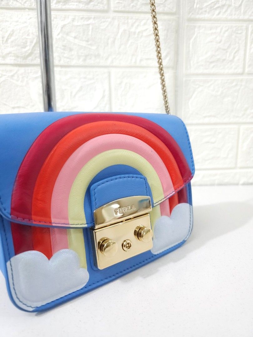 Crossbody FURLA *Fantasia Metropolis Mini Bag, Barang Mewah, Tas