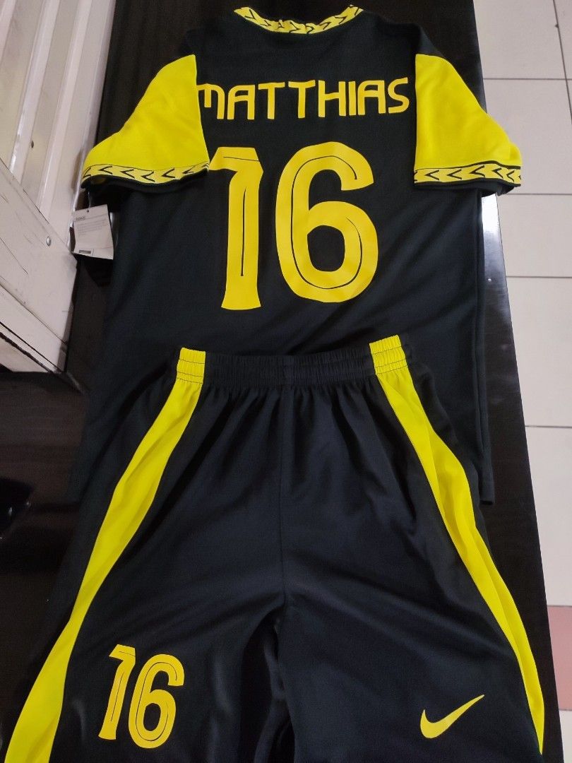 Custom kids youth team logo football soccer jersey set