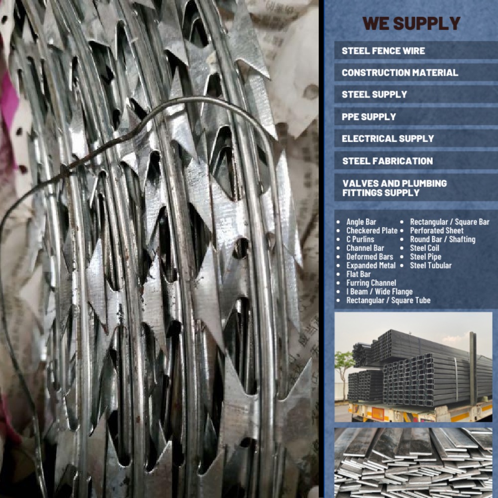 DIamond Wire Mesh Fence / Concertina Razor Wire / Razor Wire Fence ...