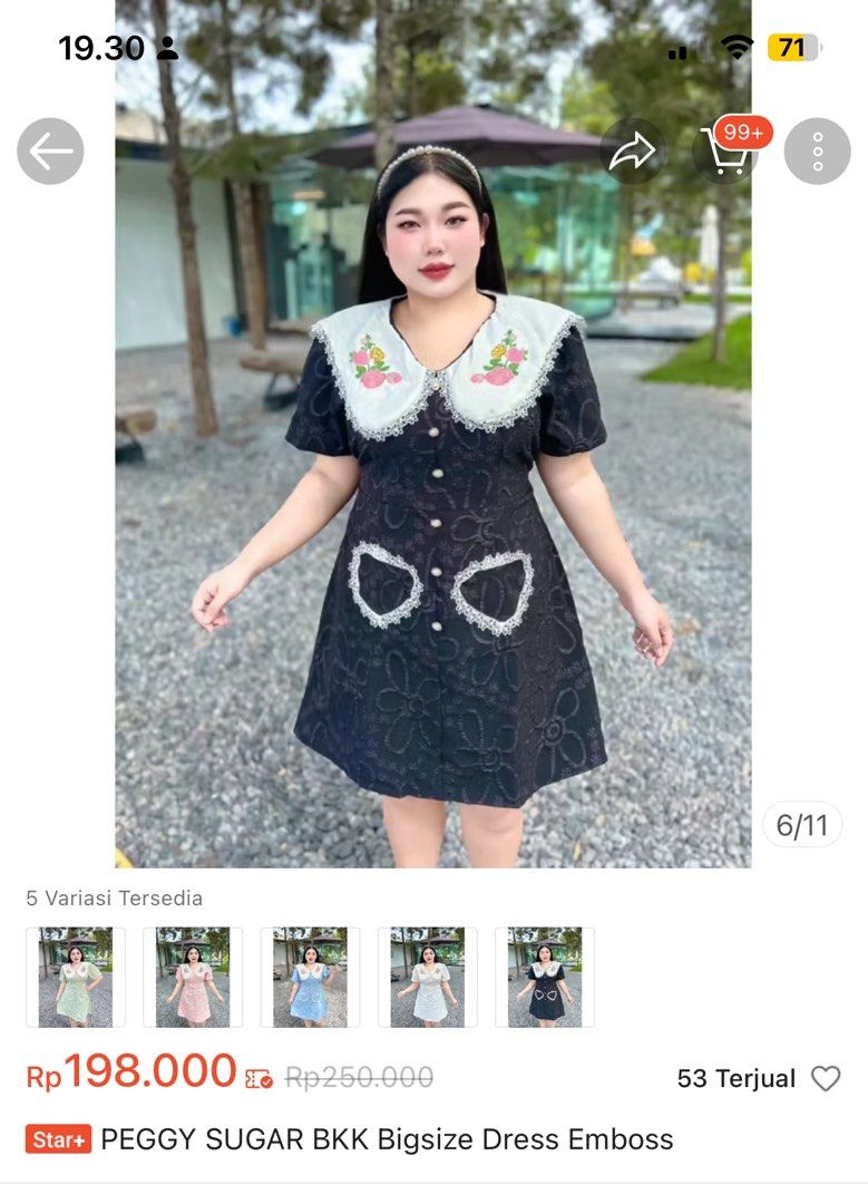 Dress ala korea