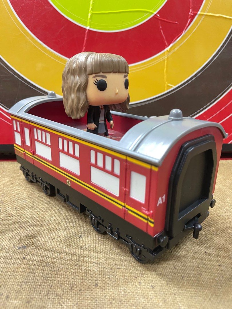 Funko Pop Vinyl Harty Potter Rides 22 Hermione Granger Hogwarts Express Engine Hobbies Toys Collectibles Memorabilia Vintage Collectibles on Carousell