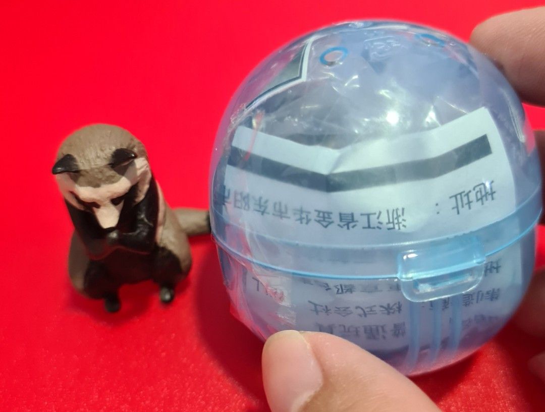 Gashapon Miniature Praying Animals Toys Figurines Beaver & Raccoon (Category: Designer & Blind Box Toys) located in Singapore. Submitted by mochjya (Listing ID 1323963338, Image 4). Description: Spun from gashapon machines. Very cute collectibles. All are brand new in capsules. The pictures of those figurines outside the capsules are my very own pieces which are shown here for reference. Open to trade for other pieces of the same theme (Praying/b