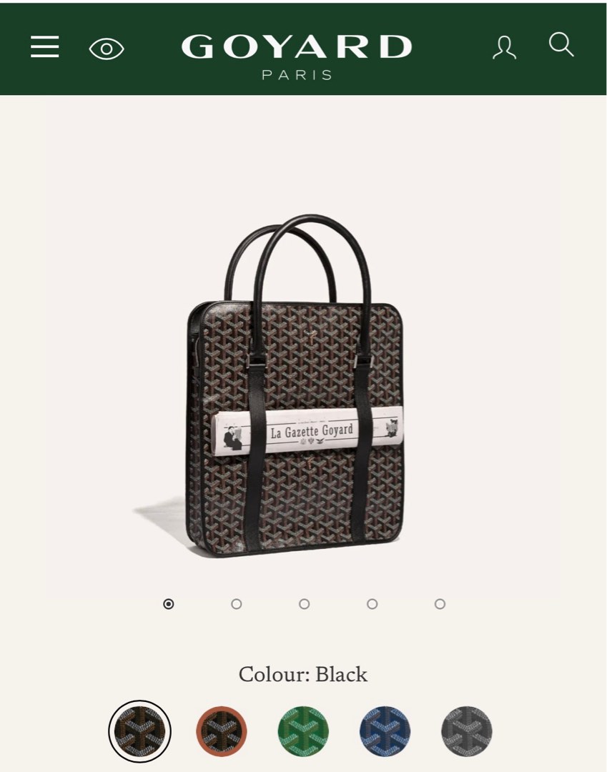 Goyard Bourgogne Bag Men s Fashion Bags Briefcases on Carousell