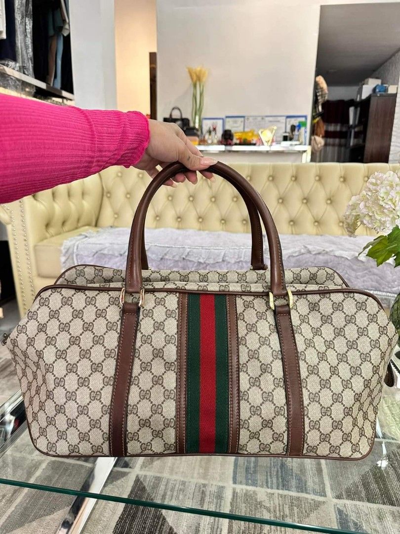 Gucci overnight bag discount