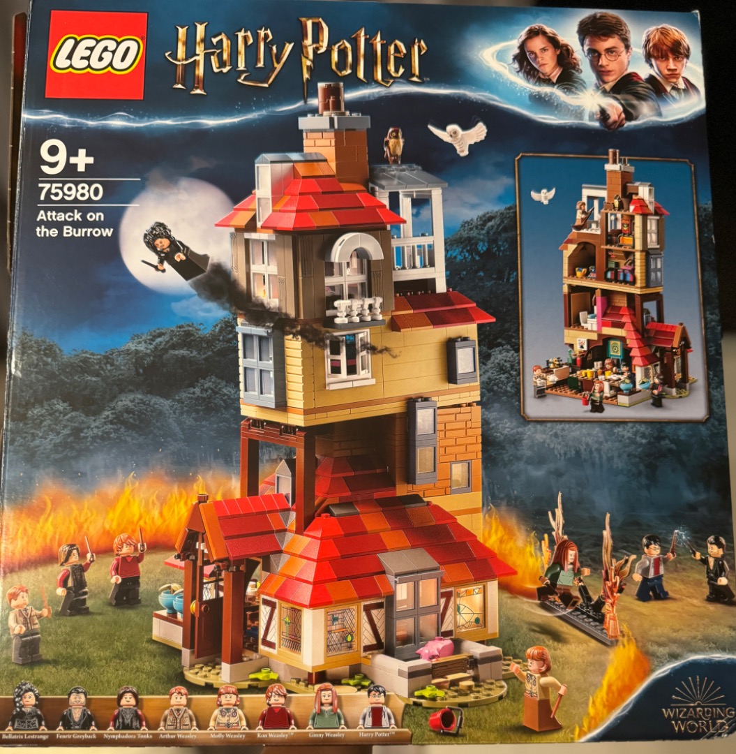 Harry Potter Lego Attack on the Burrow 75980 Hobbies Toys Toys Games on Carousell