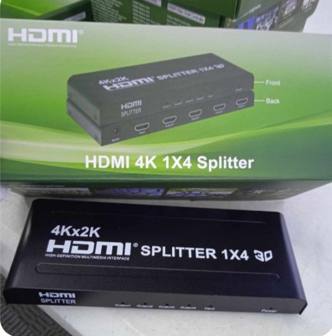 HDMI Splitter 4k 1x4 (Category: Office & Business Technology) located in Manila. Submitted by zarjoaquin16865 (Listing ID 1323890350, Image 1). Description: .