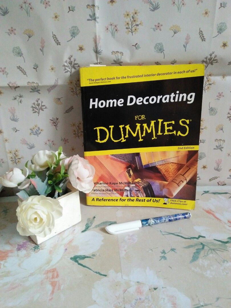 Home Decorating for Dummies (Category: Textbooks) located in Naga. Submitted by bellebargainbox (Listing ID 1323887106, Image 1). Description: 350 plus ideas of house ideas. Very useful reference..