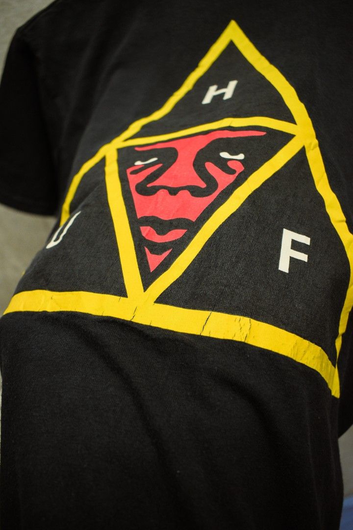 HUF X OBEY T shirt