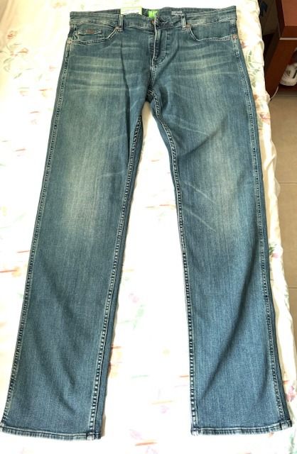 Hugo Boss Green Label Ocean Wash Blue Slim Fit Men s Jeans