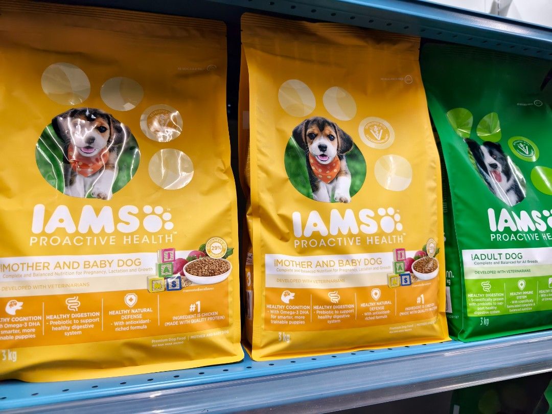 Iams dog food 3kg best sale