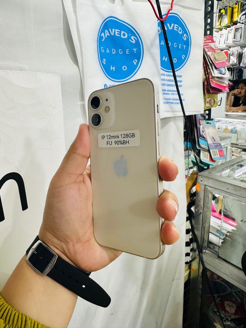 Iphone 12 Mini 128gb Good Batt FU (Category: iPhone 12 Series) located in San Juan City. Submitted by javedsgadgetshop (Listing ID 1323829696, Image 3). Description: OPEN FOR INSTALLMENT VIA CREDIT CARD/GGIVES/SPAY/BILLEASE & SWAP/TRADE-IN! BUY AND SELL! Quick Specs : Iphone 12mini •128gb •NTC Variant •Good batt health •Factory Unlock •95% Smoothness •No hidden issue | No Repaired •100% Authentic | Not Refurbished •w/ OEM Charger & store warranty