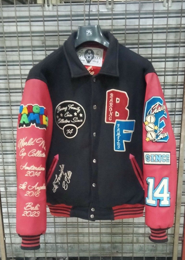 Jaket Varsity Barong Family Yellow Claw, Fesyen Pria