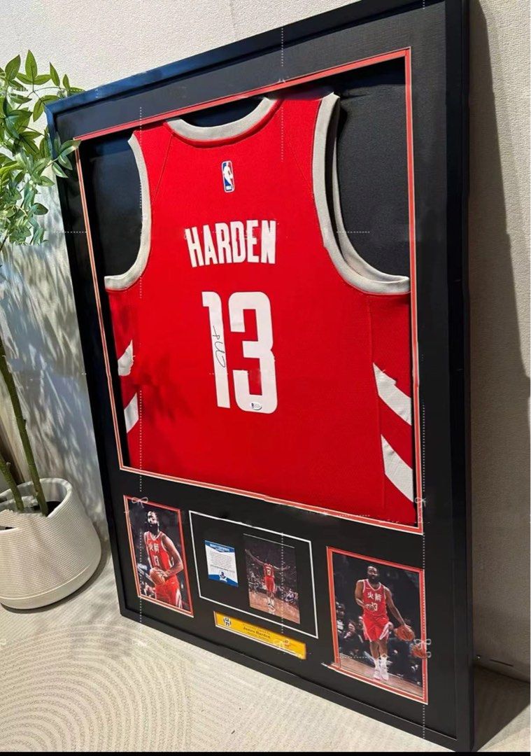 James harden signed jersey clearance