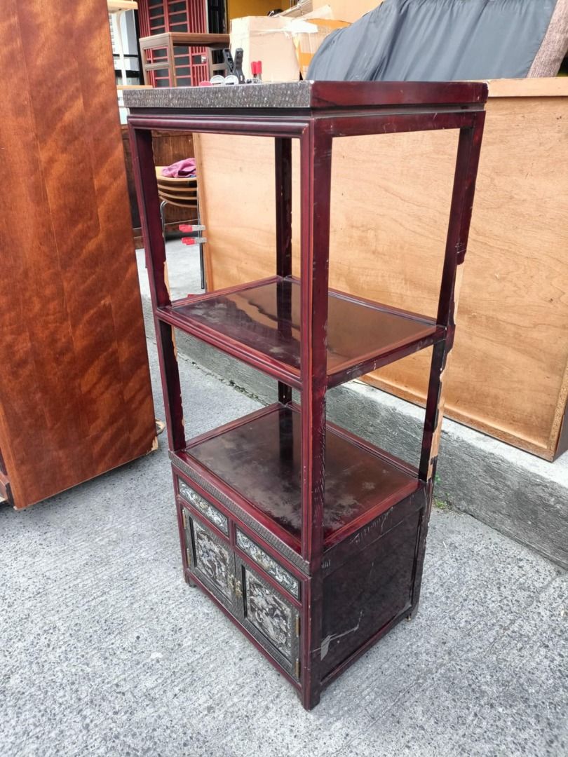japanese traditional mother of pearl inlay shelf organizer, Furniture ...