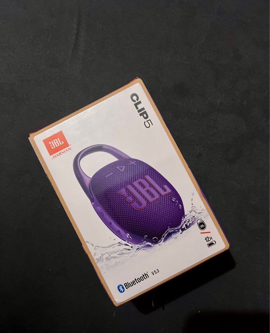 Jbl Clip 5 (Category: Soundbars, Speakers & Amplifiers) located in Echague. Submitted by armielur (Listing ID 1323953807, Image 3). Description: Brandnew Opened to check the item only. Bought it for 3500 srp po rfs: too many speakers .