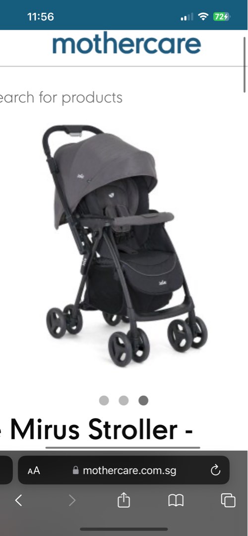 Joie Mirus stroller and Gemm car seat compatible Babies Kids Going Out Strollers on Carousell