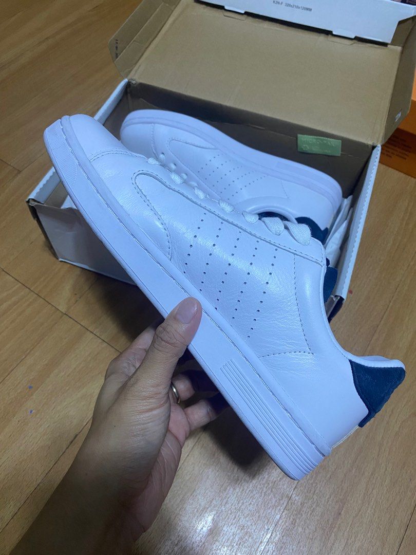 Kswiss Lozan Klub LTH (Category: Sneakers) located in Las Pinas. Submitted by carllaker (Listing ID 1323983141, Image 3). Description: Kswiss Lozan Klub Lth Size 9 TTS Complete Looks better in person. Stans smith Reebok club c 85 vintage White shoes Rfs: Declutter .